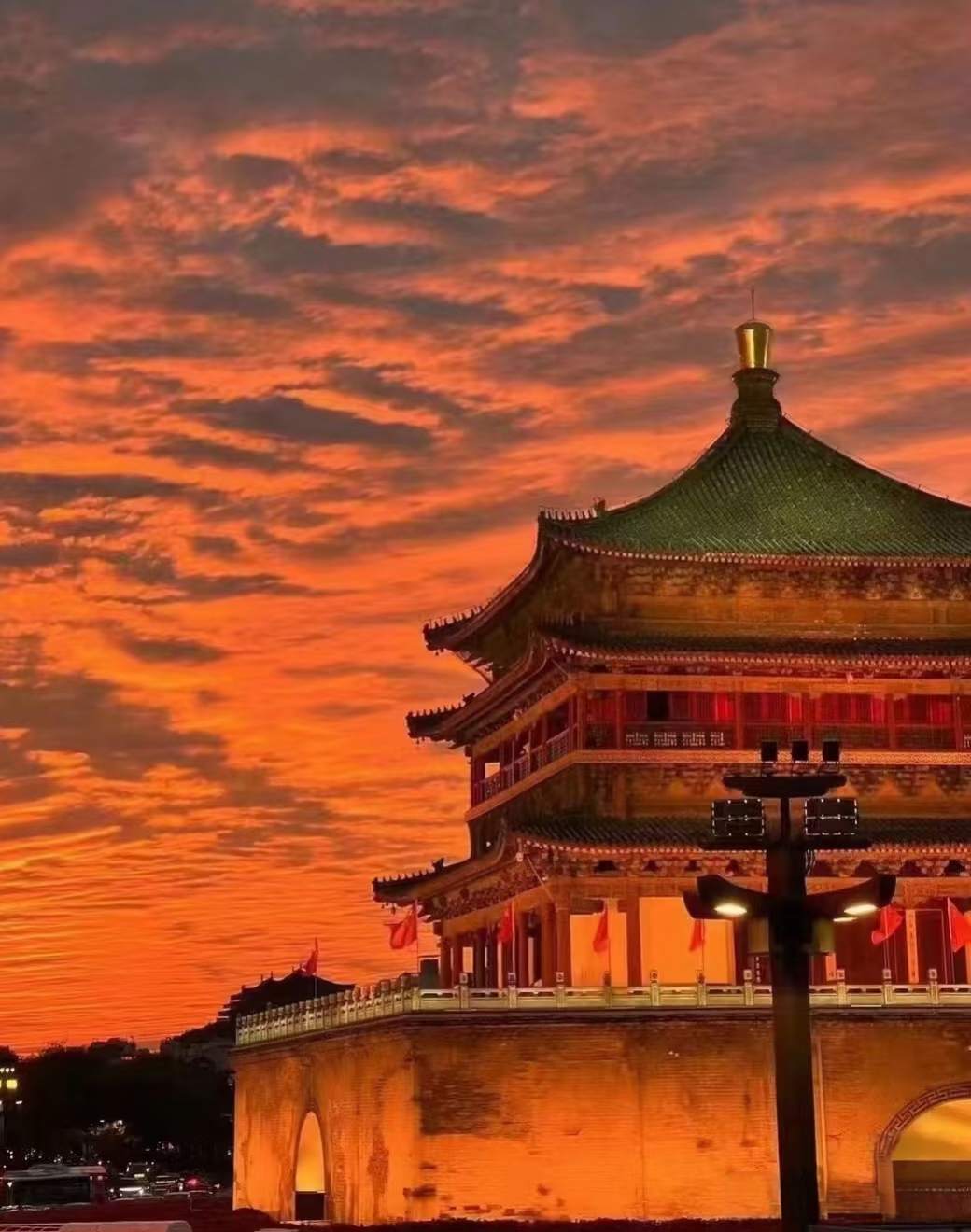 最近的西安美的不像话